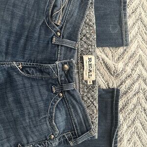 Ariat Women's Dark Blue Boot Cut Jeans